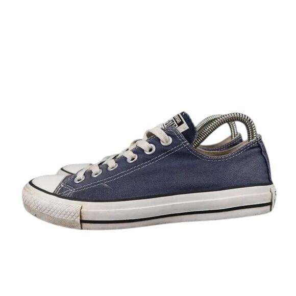Converse Shoes Womens 7 Sneaker Chuck Taylor All Star Classic Canvas Mens 5 Blue - Picture 3 of 12